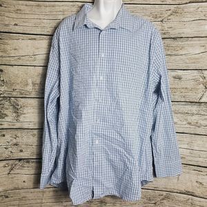 George Long Sleeve Button Down Shirt Size 2XL (50-52)